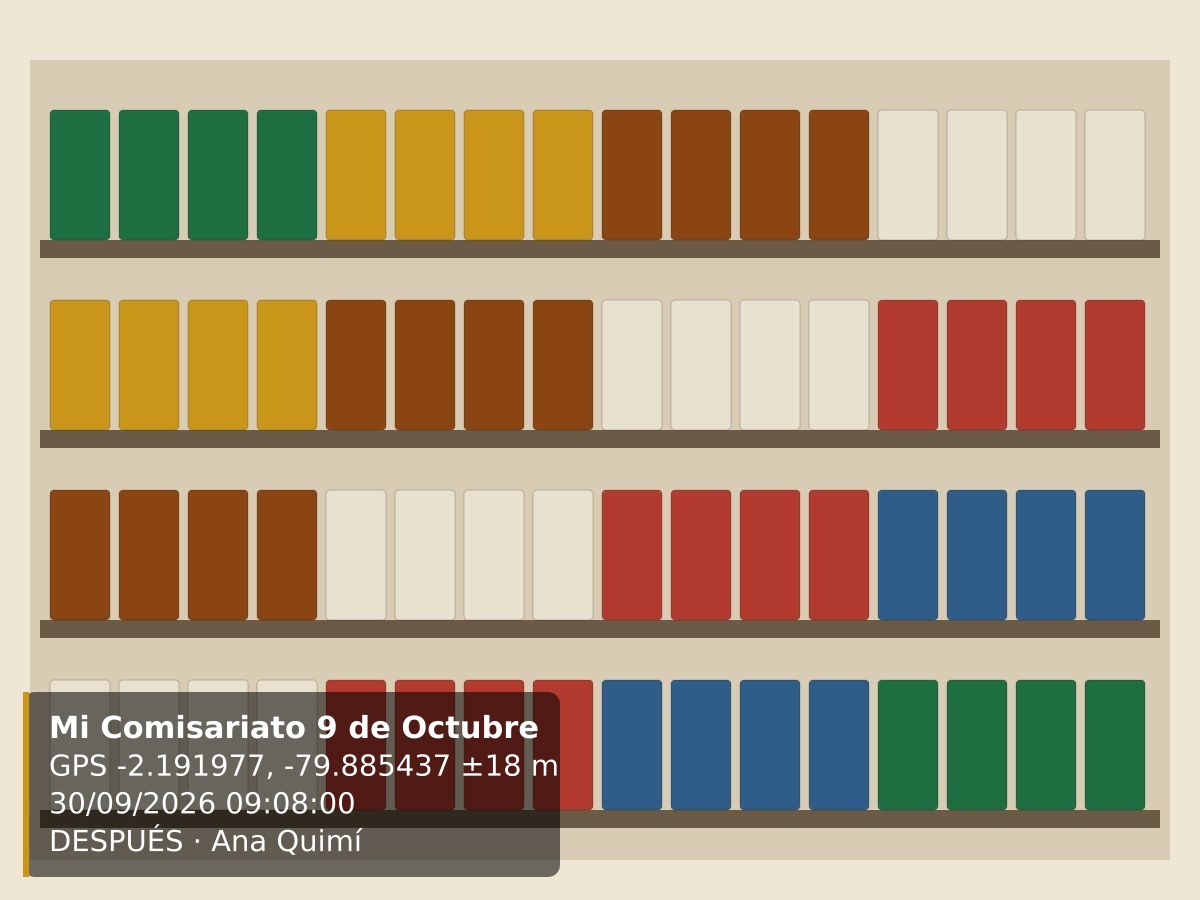 Después · Mi Comisariato 9 de Octubre